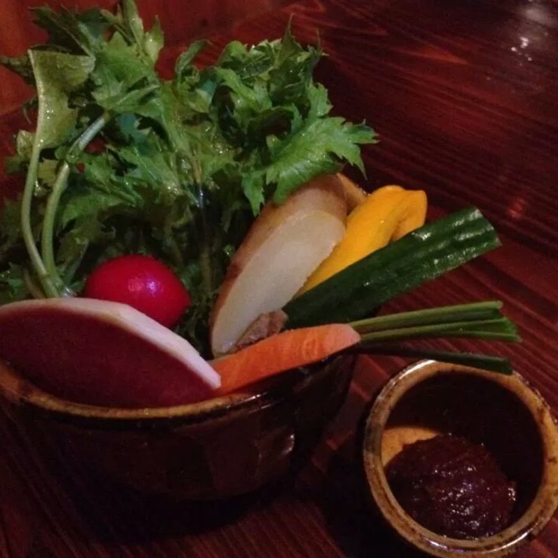 有機野菜の盛り合わせ(ぼんぞう)