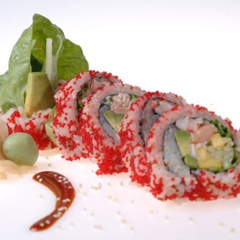 california rolls(FIVE NAPKIN BURGER)