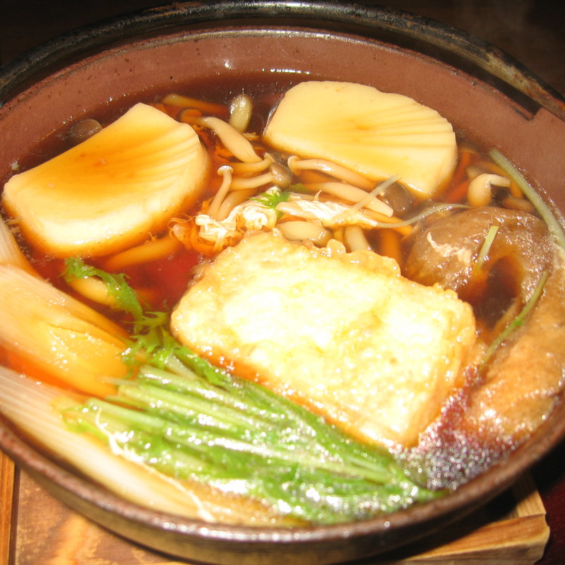 鍋焼きうどん(戸隠 松富店 （とがくし）)