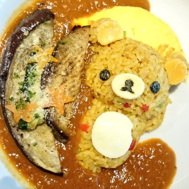 リラックマカレー(TOWER RECORDS CAFE 渋谷店)