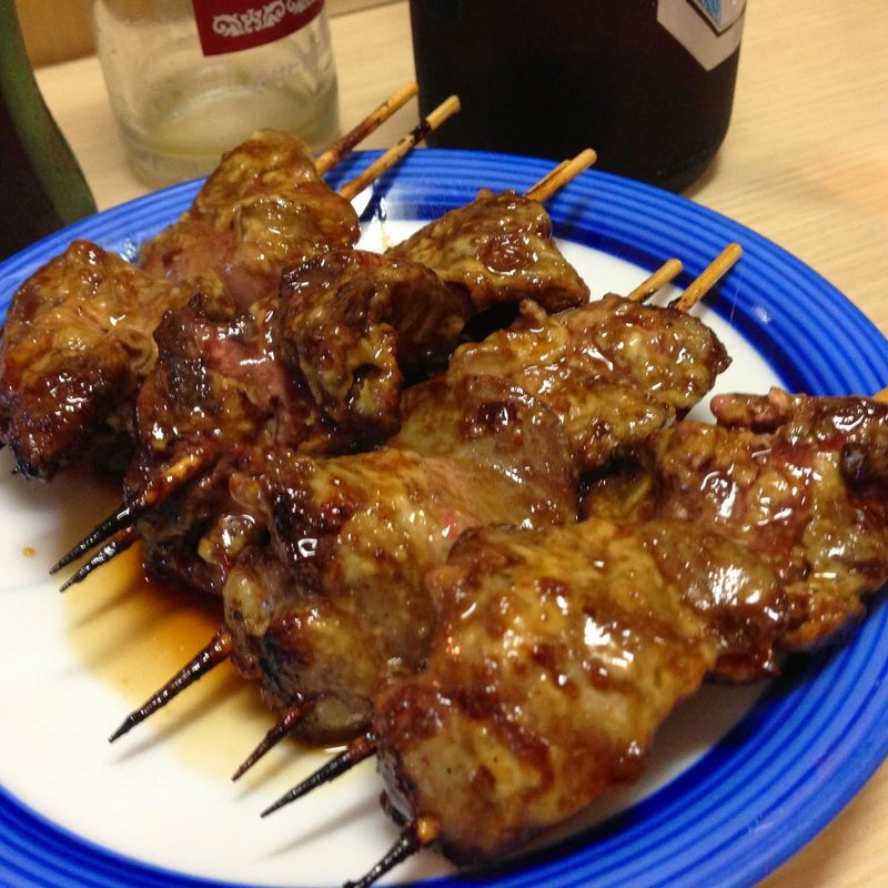 レバー串焼き(両国橋江戸政)