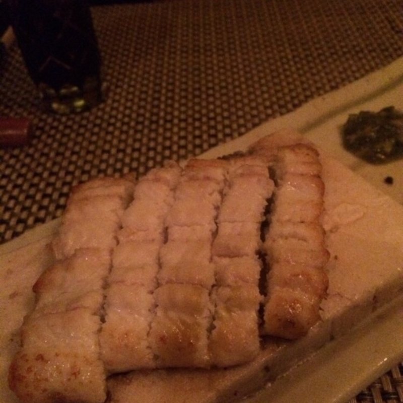 アナゴの岩塩焼き(ABURIYA KINNOSUKE)