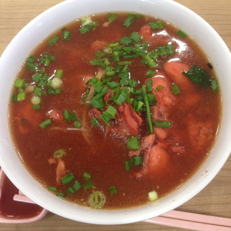 客家紅糟鶏面綫 Hakka Chiken in Wine Sauce Mee Sua(大埔客家酿豆腐)