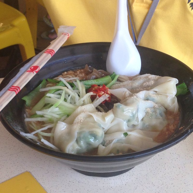 Dumpling Lamian 水餃ラーメン(Xin Peng La Mian Xiao Long Bao 鑫鵬拉麵小籠包)
