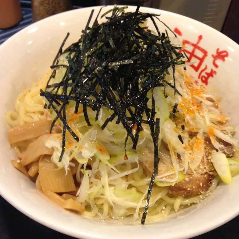 油そば（W盛＋白髪葱）(東京麺珍亭本舗 鶴巻町本店)