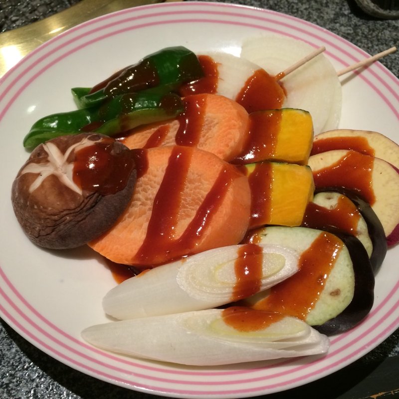 野菜焼き(焼肉天国かずん)