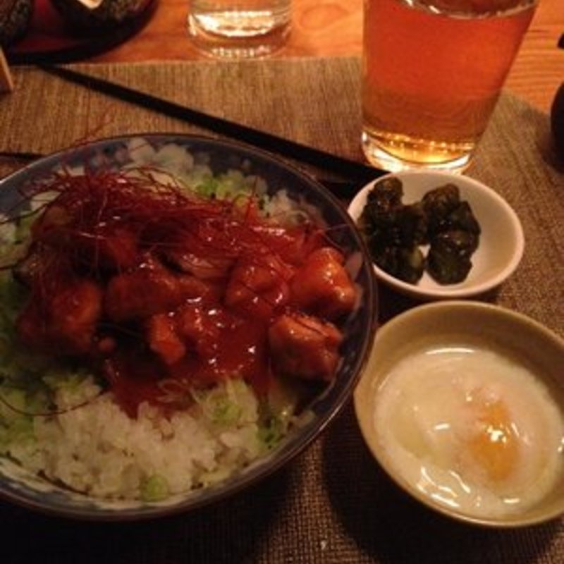 Spicy Tokusen Oyako Don(Yakitori Totto)