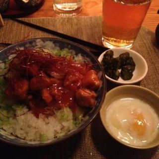 Spicy Tokusen Oyako Don(Yakitori Totto)