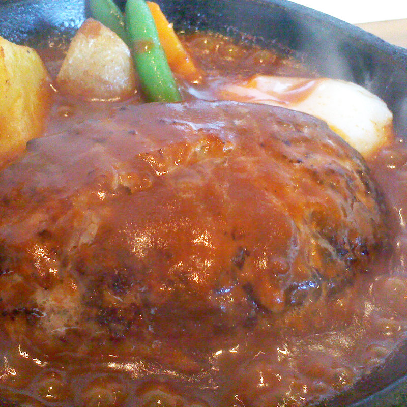 ハンバーグランチ(ハンバーグレストランBOSTON 蒲生店)