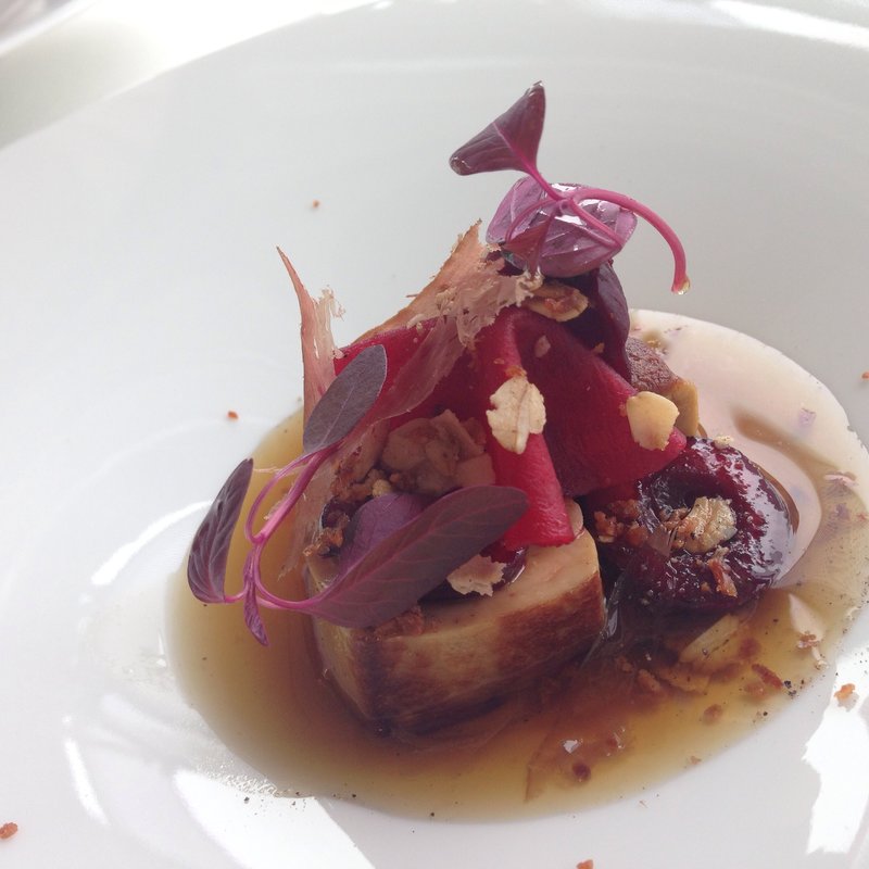 フォワグラとディーツ鴨の出汁(エスキス （ESqUISSE）)