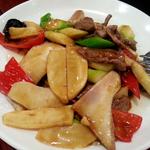 牛フィレ肉のカキ油炒め