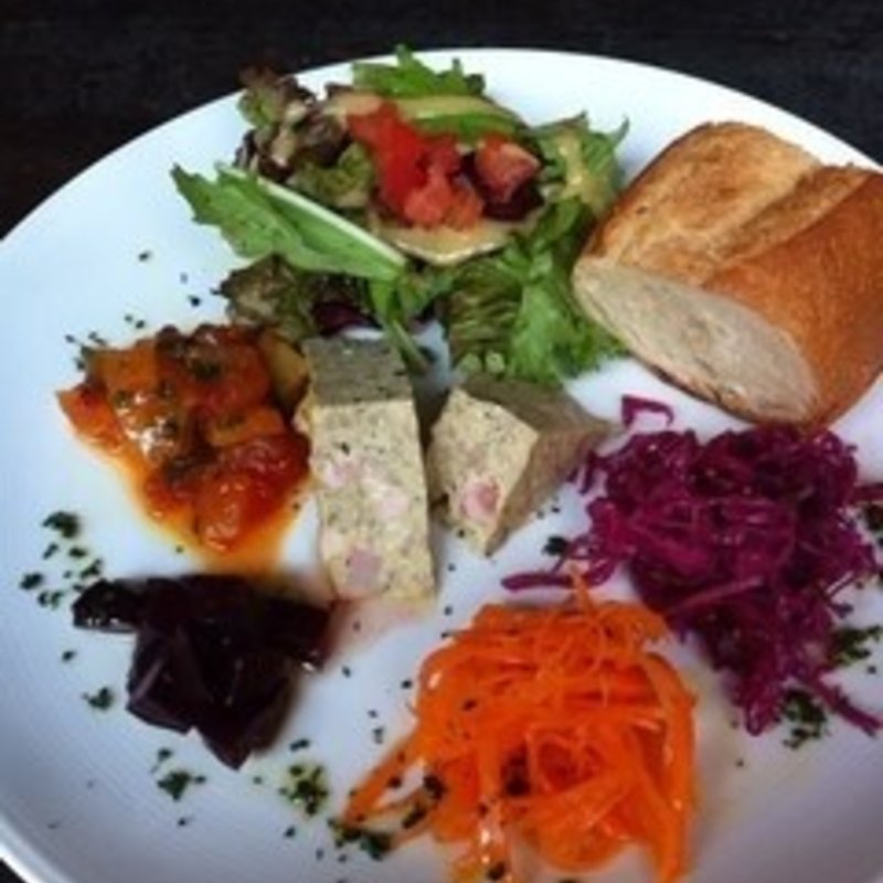 アナログ風ベジタブルプレート(アナログ カフェ ラウンジ トーキョー （ANALOG CAFE／LOUNGETOKYO）)