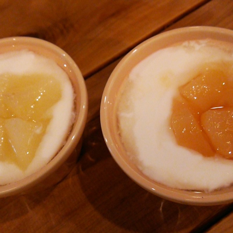 手作りヨーグルトのコンポート(ドゥニヤ)