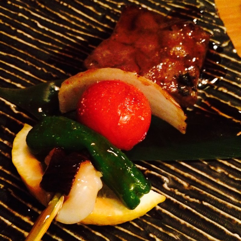 和牛のプレミアムロース串(焼鳥　かど屋 長崎銅座町店 )