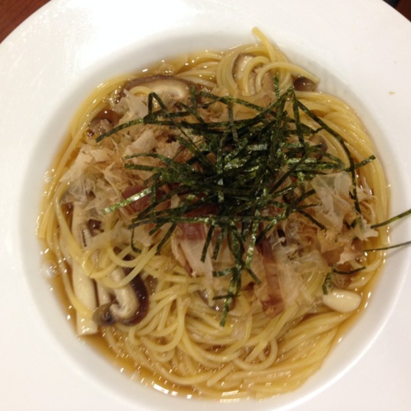 木の子和風パスタセット(CAFE BREAK 京阪京橋片町口店 （カフェ ブレーク）)