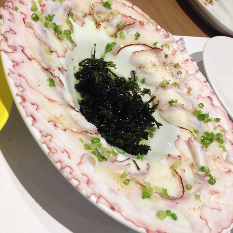 タコのカルパッチョ(コメスタ)