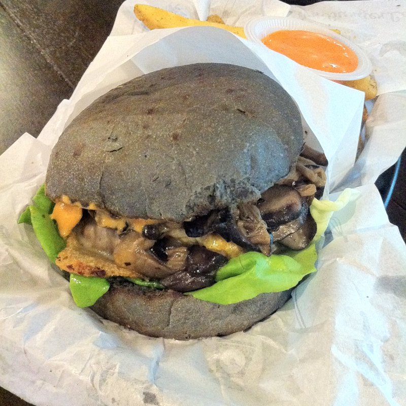 Swisstake (Beef, with Small Side of Fries and Fried Egg)(myBurgerLab)