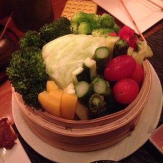 steamed veggies(Yakitori Totto)