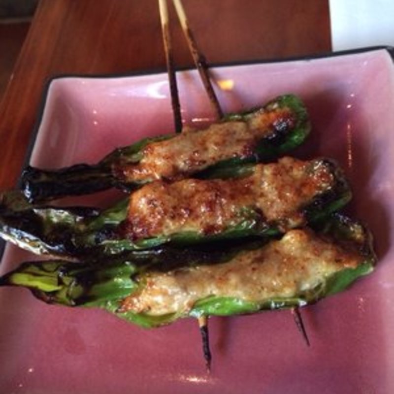 shishito tsukune(Yakitori Totto)