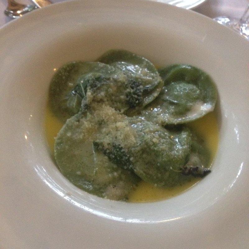 Ravioli di ricotta e spinaci(PIETRASANTA)