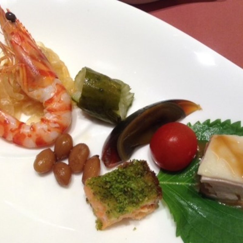 香港シンガポール冷菜盛り合わせ(中国料理　桃李 （トウリ）)