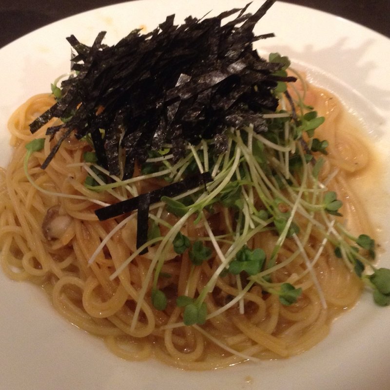 タパス風のスパゲッティ(タパス藤沢本店)