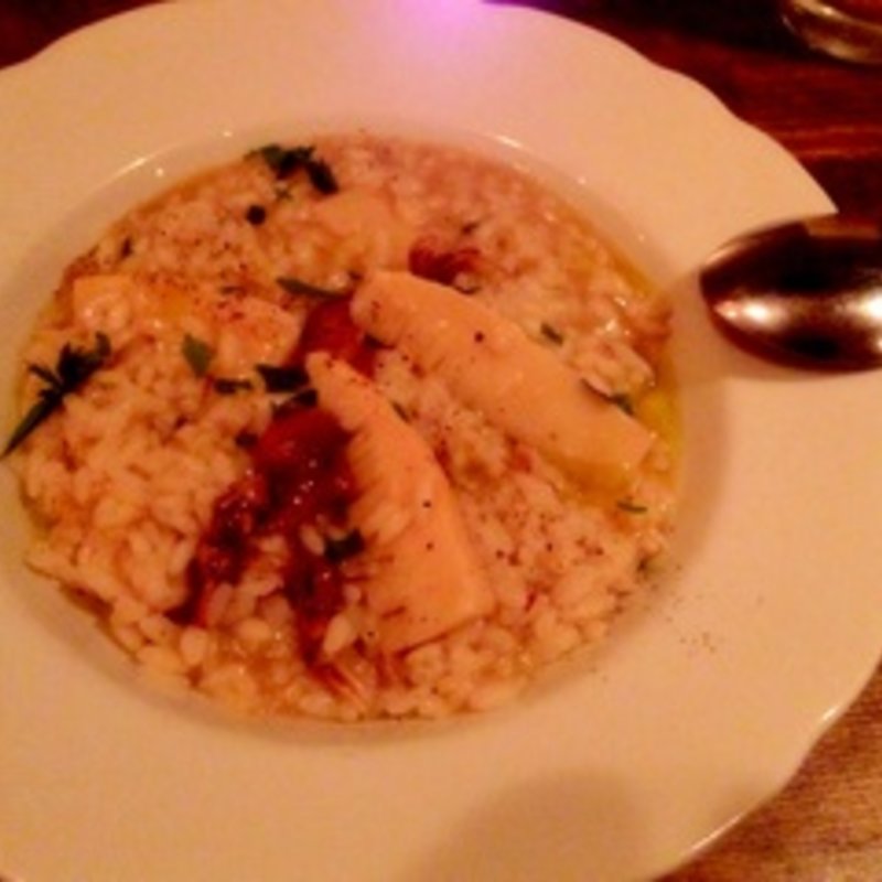 ホタルイカとタケノコのリゾット(Neuf cafe（ヌフ・カフェ）)