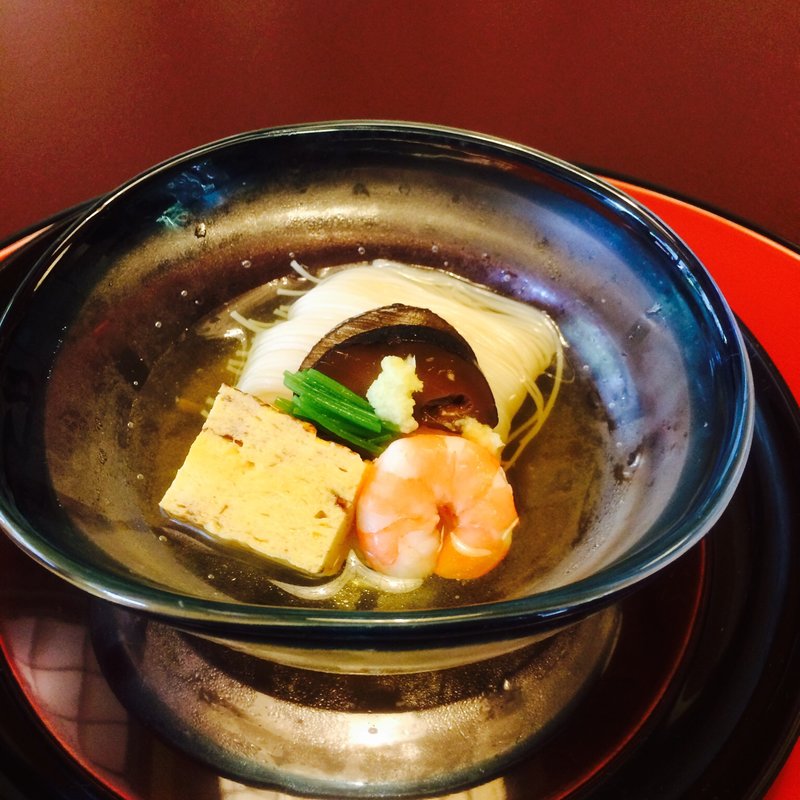 手延そうめん(東京 芝 とうふ屋うかい （とうふやうかい）)