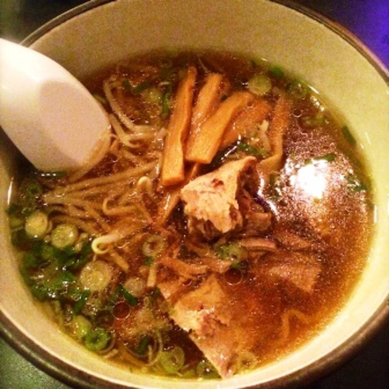 仕上げラーメン(Asian-ya)