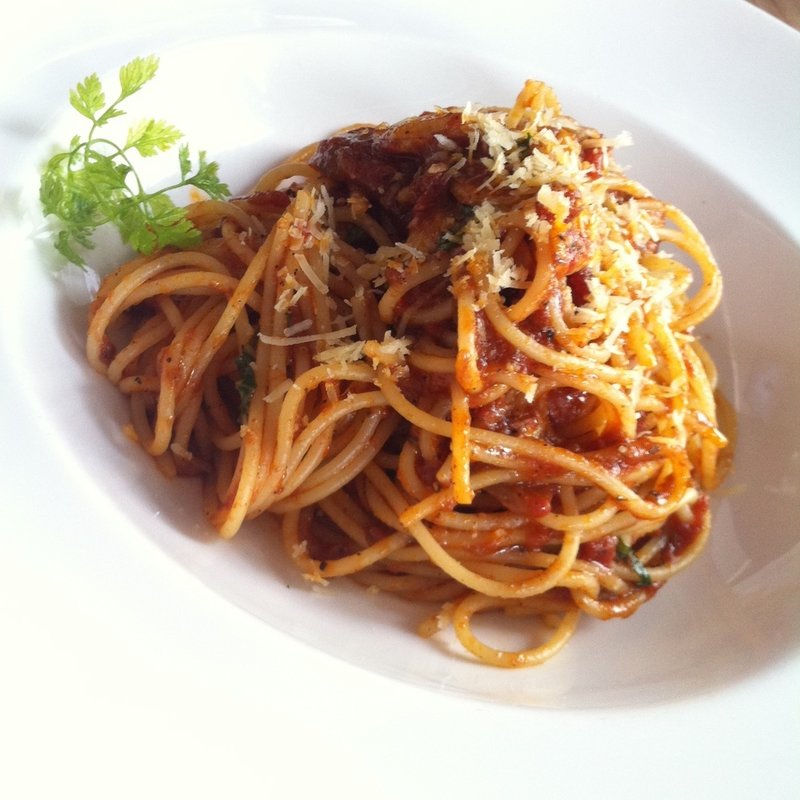 Spaghetti Arrabiata(Silver Spoon)
