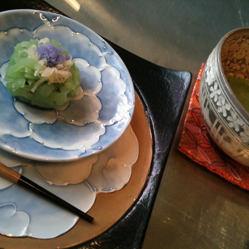 お抹茶セット(茶房 旧茶屋亭)