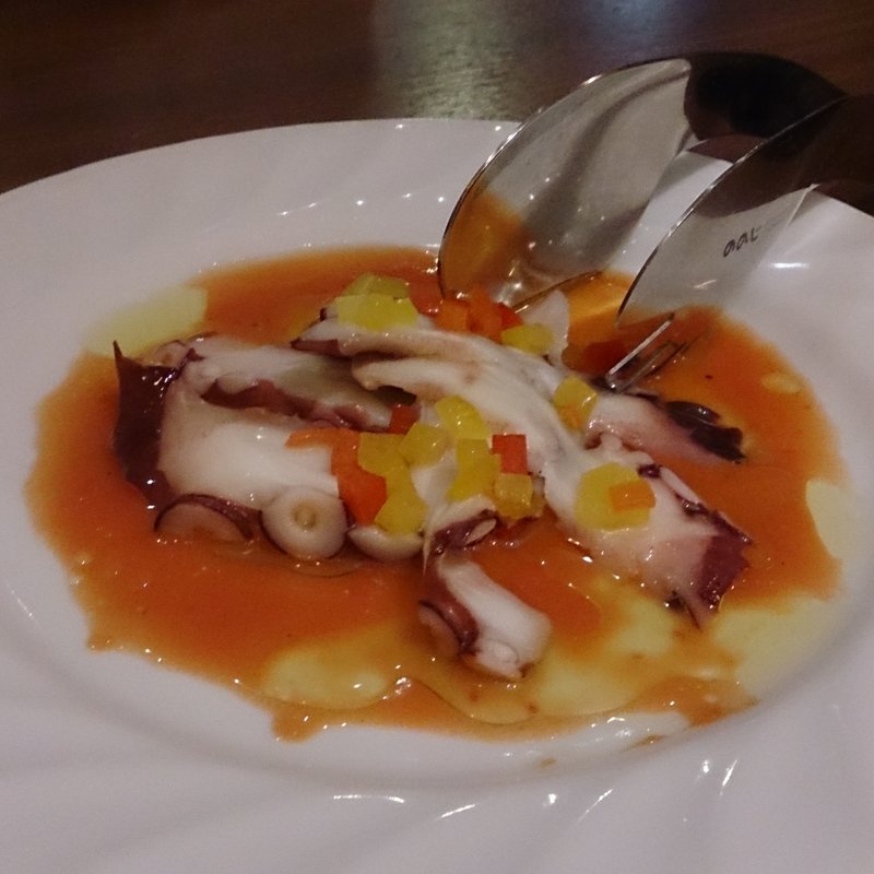 タコのマリネ(武蔵小杉バール・デルソーレ)