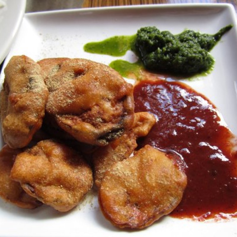 Fried Eggplant(Dhaba Indian Cuisine)