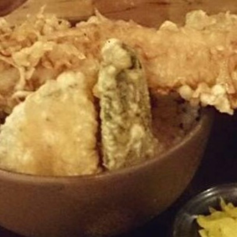 穴子天丼(花いち 居酒屋)