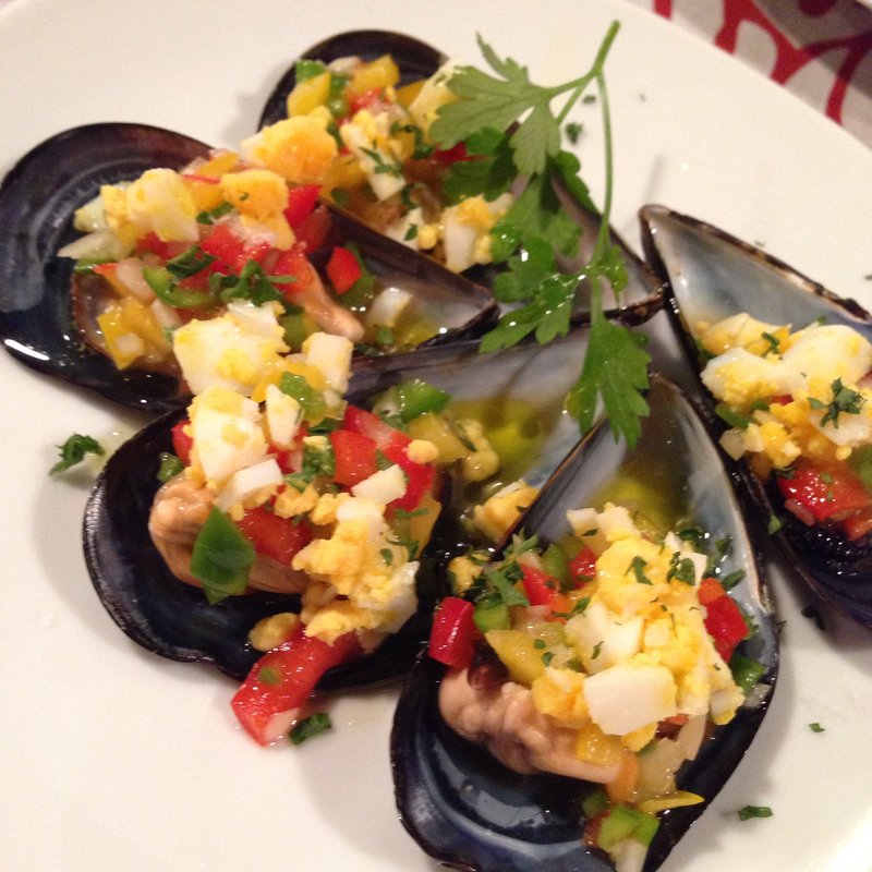 ムール貝の、ビネグレッタ  (アエスピリトロンパ （A ESPIRITROMPA）)