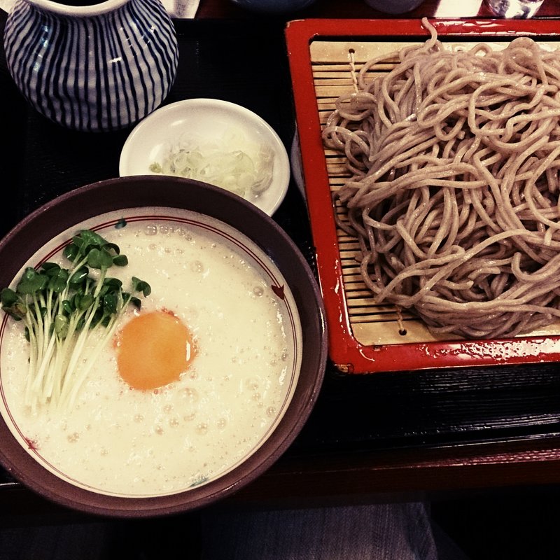 とろろそば(金城庵)