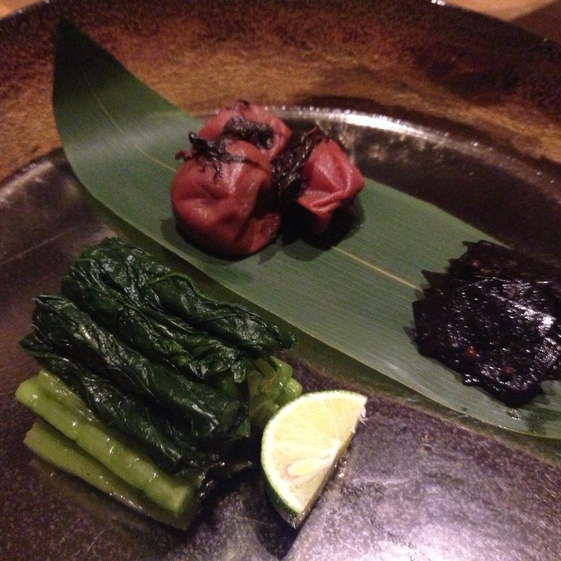 漬物3種盛合せ(雨後晴 恵比寿店（あめのちはれ）)