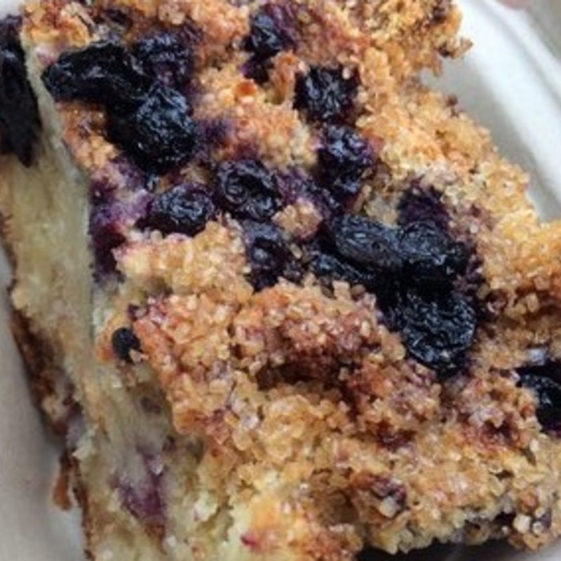 Blueberry bread pudding(Morning Glass)