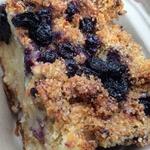 Blueberry bread pudding