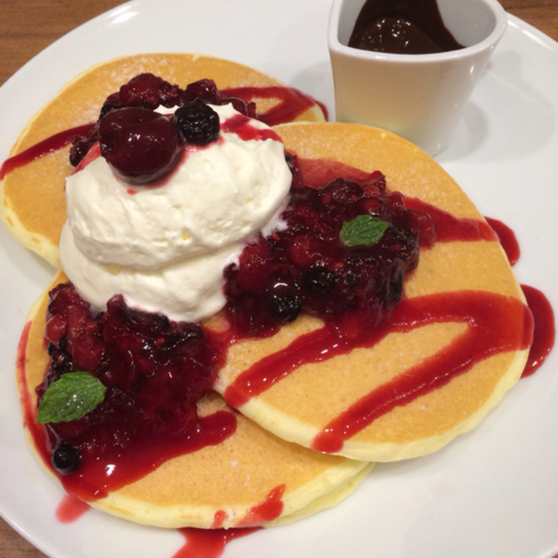 デビルズパンケーキ(パンケーキカフェ mog　難波店)