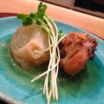 タマネギと鶏のだし煮