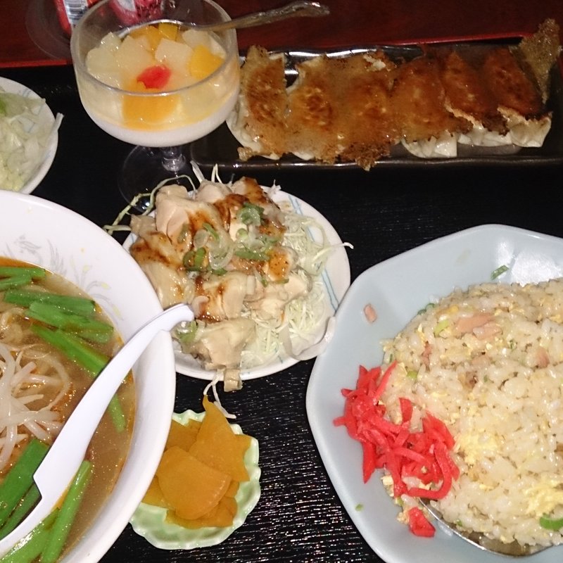 焼飯定食（台湾ラーメン）(台湾料理 美香居)