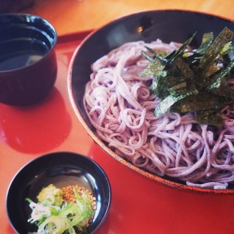 紫米そうめん(つるや食堂 （つるやしょくどう）)