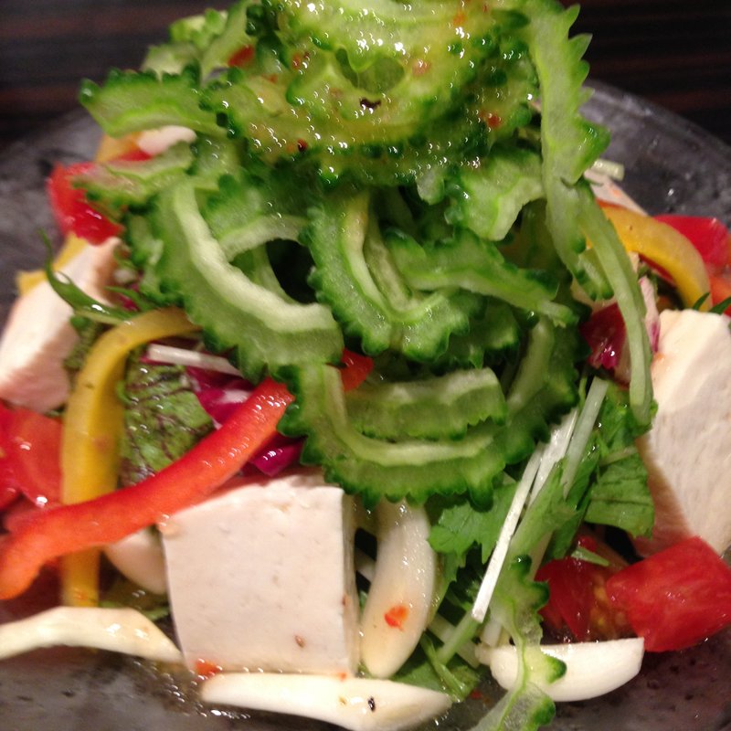 ゴーヤーサラダ(沖縄食堂結結)