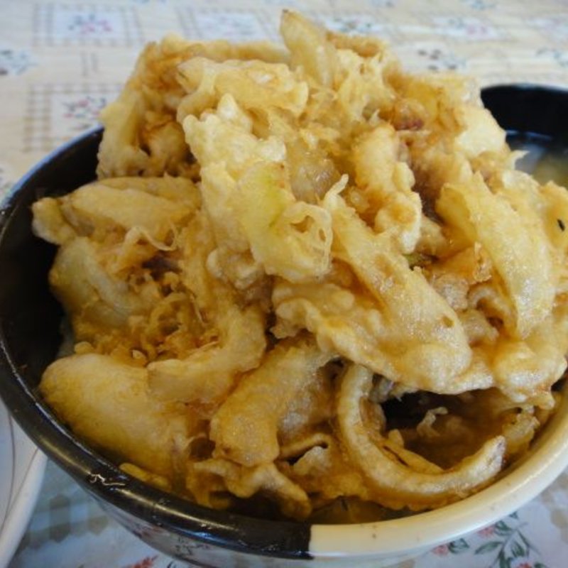 イカかき揚丼(ばんや )