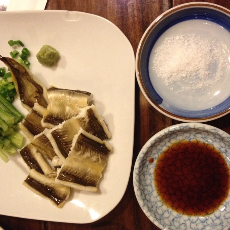 穴子白焼き(幡が谷のらんぽう)