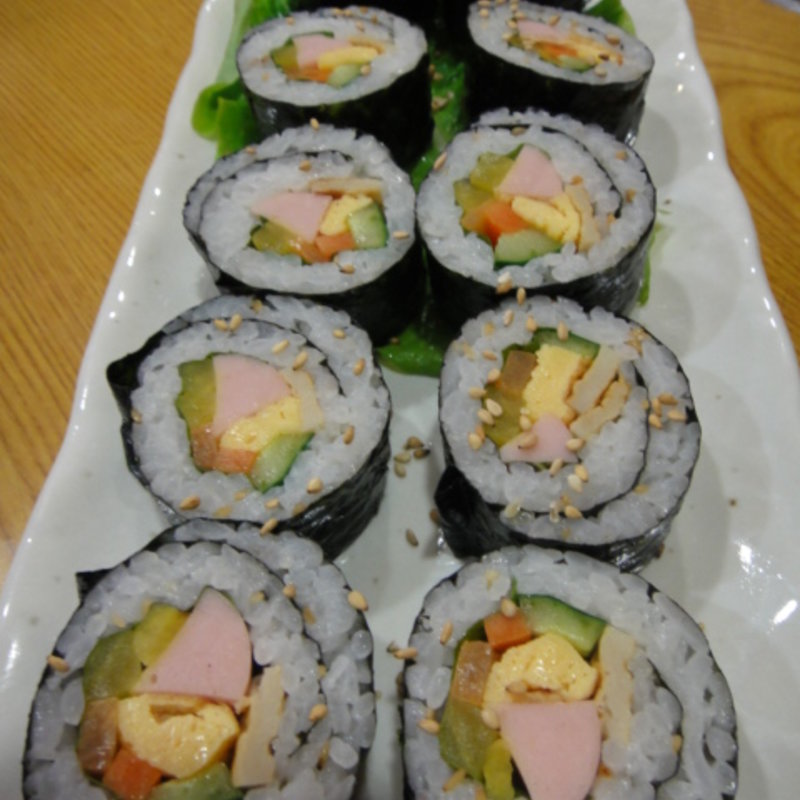 韓国のりまき(韓国家庭料理ハレルヤ 新大久保店)