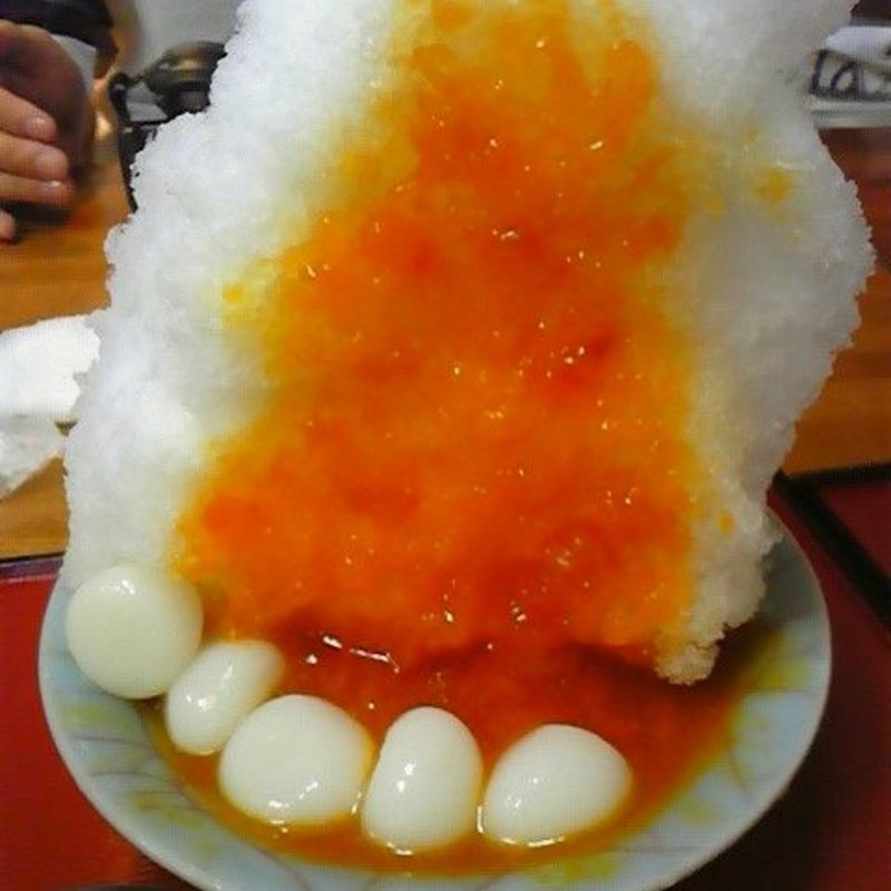 かき氷　あんず(志むら)