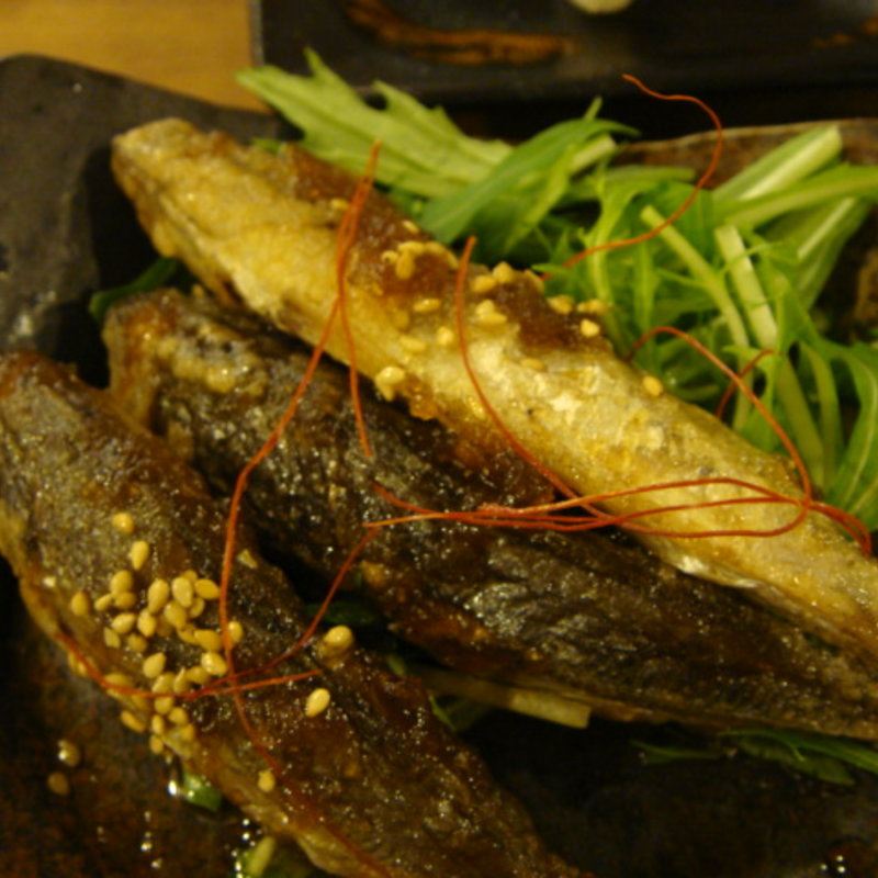 鯵の南蛮漬け(たことうみ)