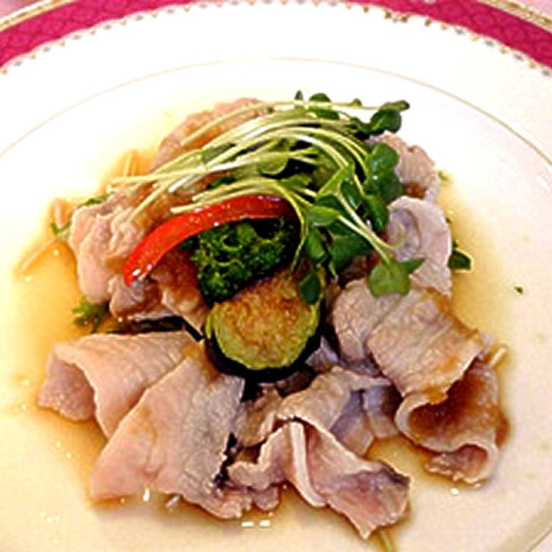 地元野菜と豚しゃぶランチ(あいberry)